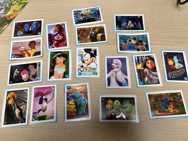 ALLE Disney stickers beschikbaar €1,00 per stuk