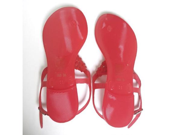 960 Sandalen strass steentjes rood 36