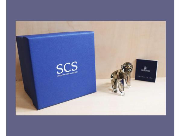 Swarovski Gorilla's jaareditie 2009 en dozen en certificaten