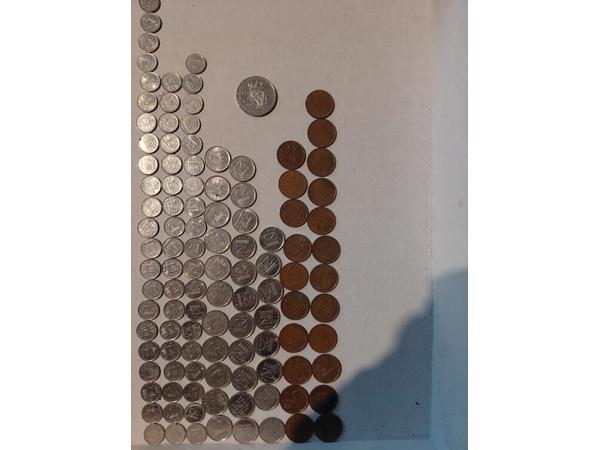 Munten duppies kwartjes stuivers