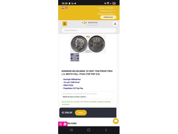 Munten duppies kwartjes stuivers