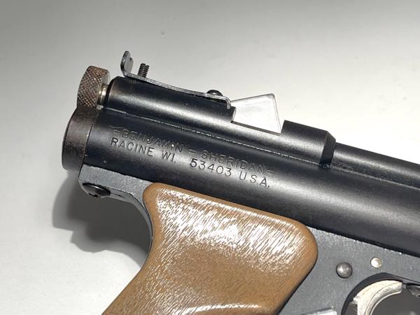 Sheridan E9 4,5mm co2 pistool , luchtbuks