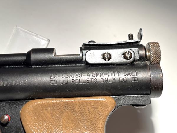 Sheridan E9 4,5mm co2 pistool , luchtbuks
