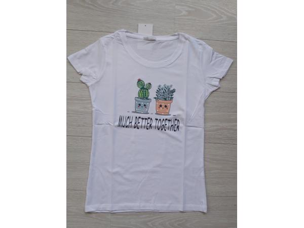 Glo-Story t-shirt wit much better together L
