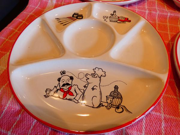 4 stuks fondue of Gourmet borden