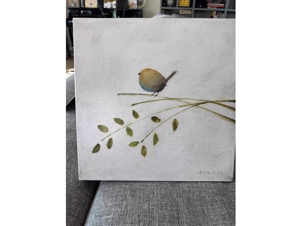 Two original oil on canvas paintings by Scott Olson