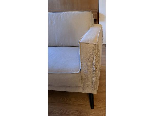 4 persoons bank gehavende bekleding