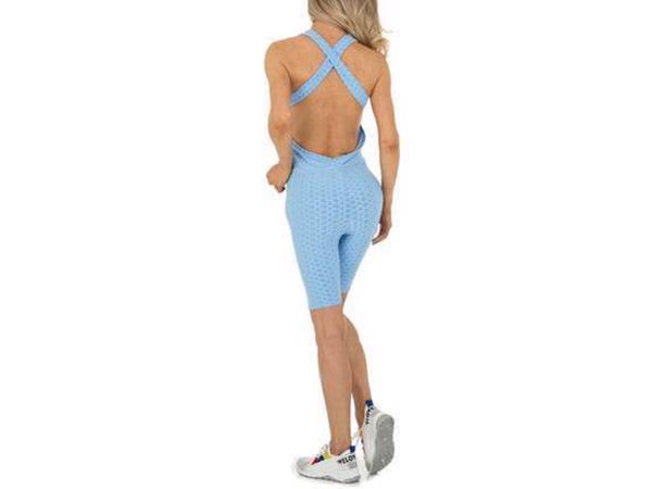 Sport playsuit blauw L/XL