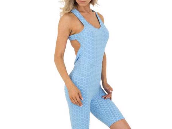 Sport playsuit blauw L/XL