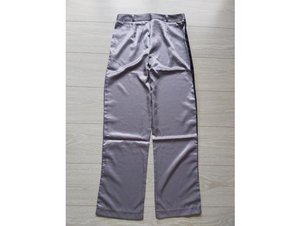 JCL pantalon glanzend lila paars M