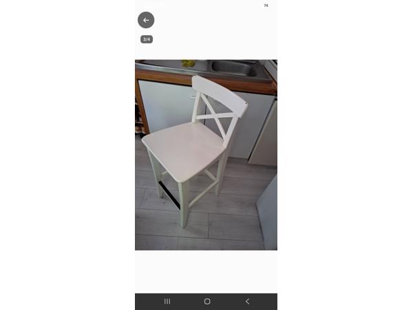 2 x Ikea barkrukken