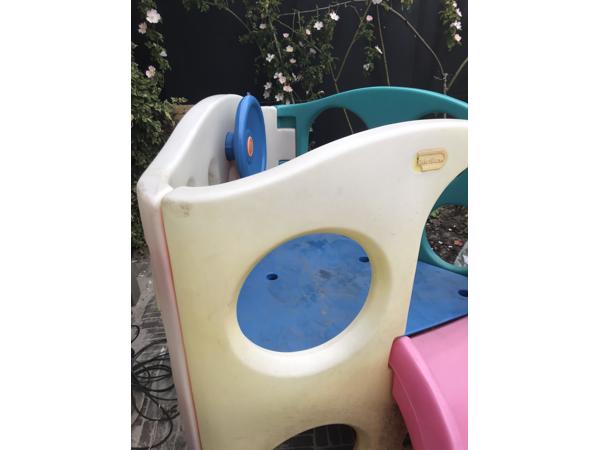Little Tikes speelhuisje met glijbaan