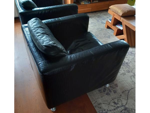 leren fauteuil Montis (2x)