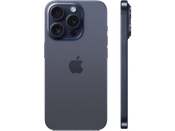 iPhone 15 Pro 128 GB | Dual-SIM | Blauw titanium | nieuwe ba