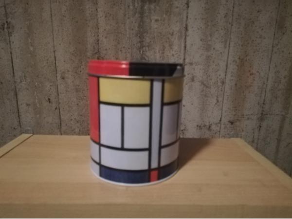 Blik in de stijl van Mondriaan