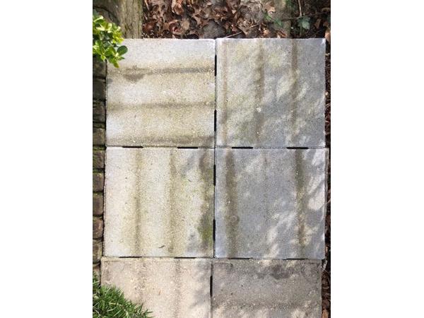 Stoeptegel Terrastegel Beton 30x30cm, 80 stuks