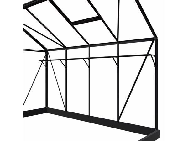 PROMO: Tuinkas Mary II zwart VG 3mm