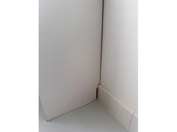 Witte kast Billy 80x28x202 cm