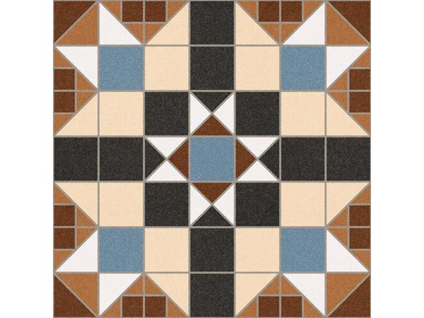 Klassieke Victoriaanse retro patroontegels Vives ceramica