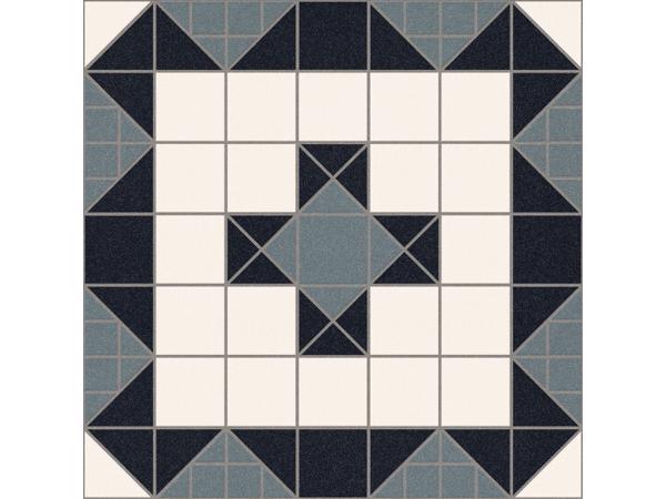 Klassieke Victoriaanse retro patroontegels Vives ceramica