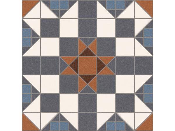 Klassieke Victoriaanse retro patroontegels Vives ceramica