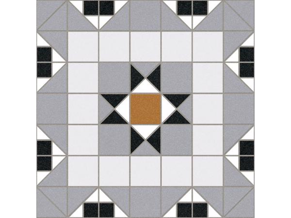 Klassieke Victoriaanse retro patroontegels Vives ceramica