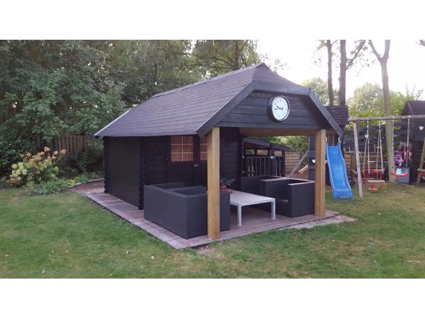 PROMOTIE---Tuinhuis Cork: 2980 x 2980 + 2654mm ---PROMOTIE