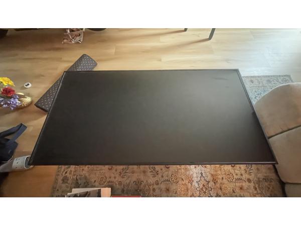 Coffee Table - Black - Glass and Metal