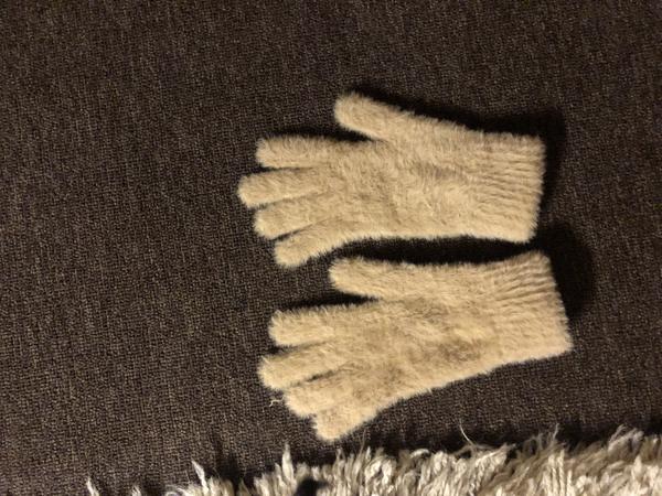 mooie  nieuw  warm  beige  handschoenen