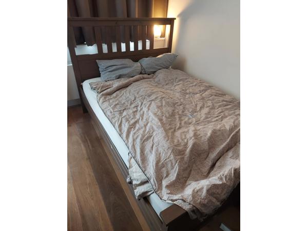 klasse riem Geladen Donder houten bed van 1.40 bij 2.00 in Amsterdam - Huis en Inrichting,  Slaapkamer - Markanda