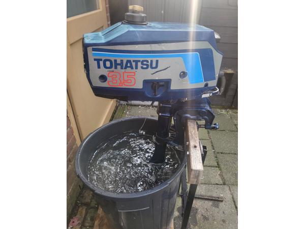tohatsu 3.5 pk tweetakt kortstaart met inwendige tank