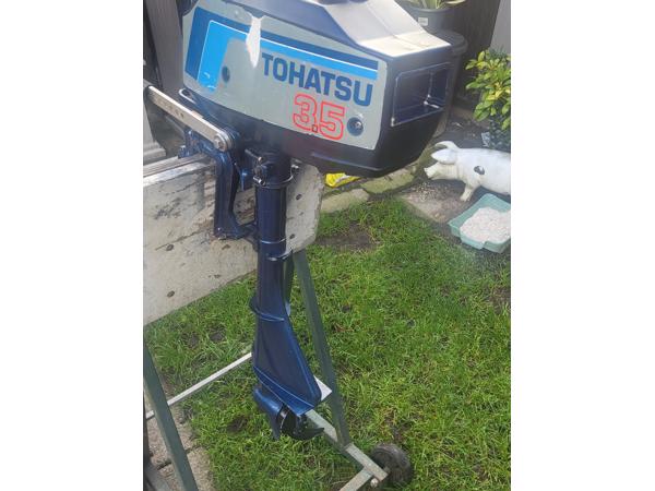 tohatsu 3.5 pk tweetakt kortstaart met inwendige tank