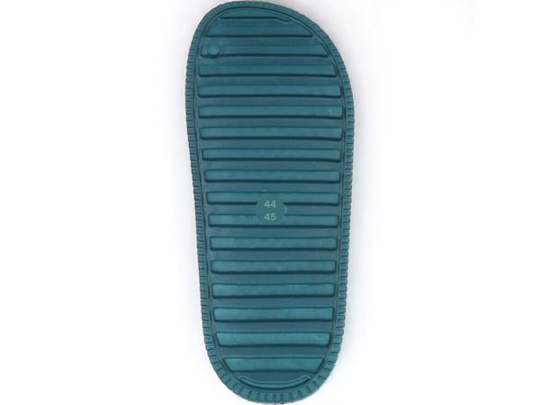 Slippers effen groen 45