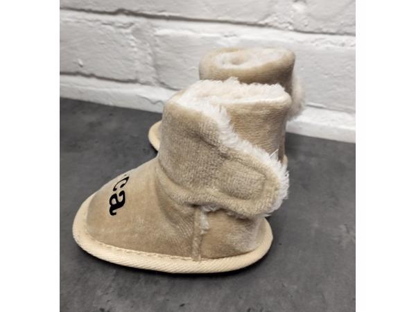 Slofjes bedrukt met naam