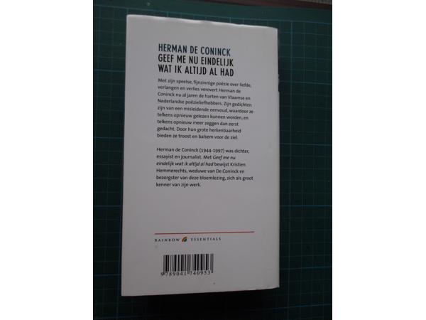 Herman De Coninck -Geef me nu eindelijk wat ik altijd al had