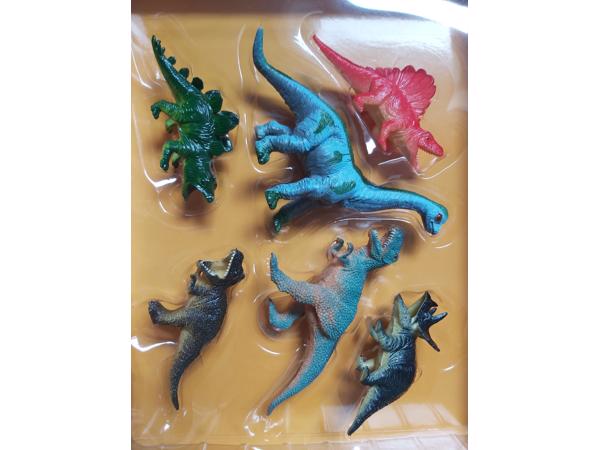 6x Animal World Dinosaurus speelset