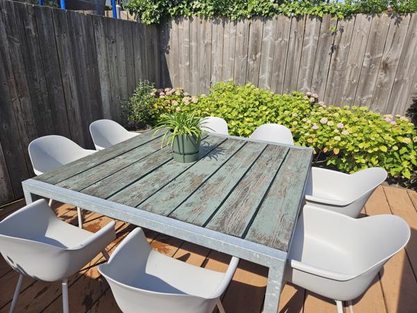 Tuintafel 160x160cm