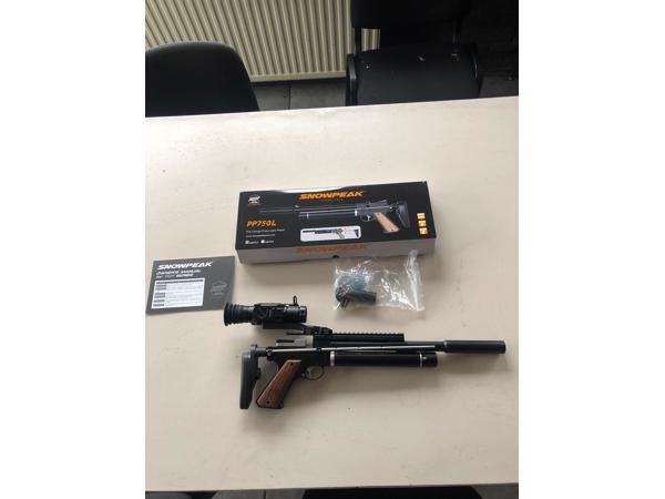 Snowpeak PP750L cal. .177 (4,5mm)