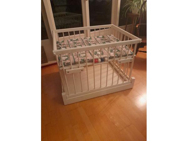 houten verstelbare babybox