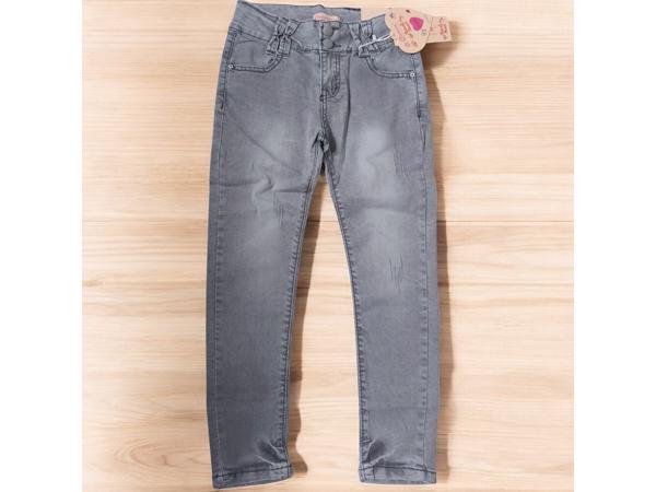 Grace Skinny Stretchy jeans grijs 134