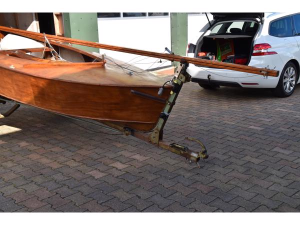 zeilboot met trailer te koop