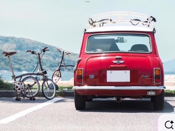 2 Brompton Vouwfietsen voor mee te nemen per Auto naar Spanje