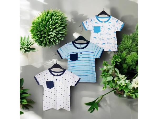 Set prijs Lullaby t-shirts  6-12 mnd 68/80 - 3stuks