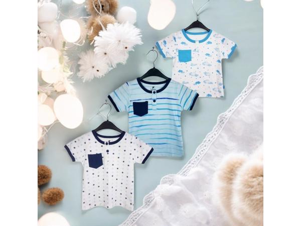 Set prijs Lullaby t-shirts  6-12 mnd 68/80 - 3stuks