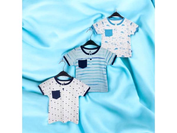 Set prijs Lullaby t-shirts  6-12 mnd 68/80 - 3stuks