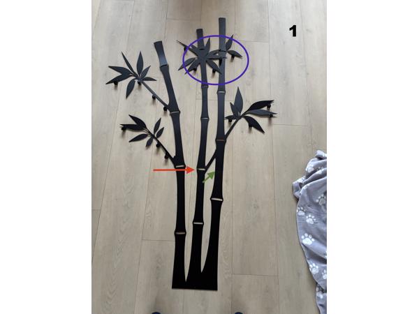 wanddecoratie/kapstok