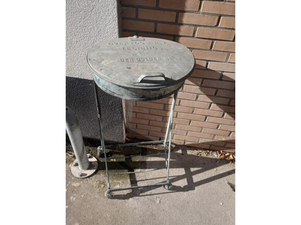 Metalen vuilniszakhouder