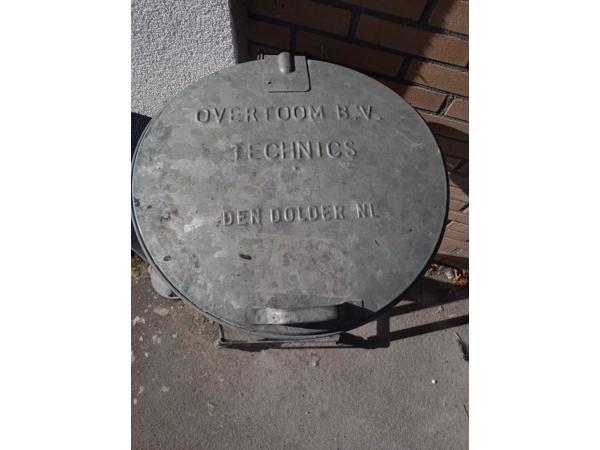 Metalen vuilniszakhouder