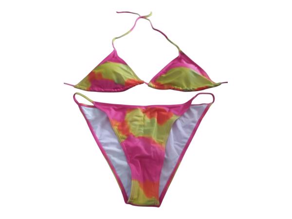 3 delig Bikini set roze geel XXL