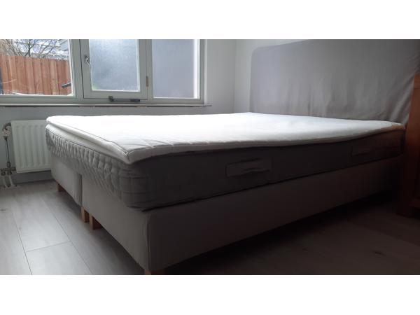 Boxspring incl matras en topper 160cm